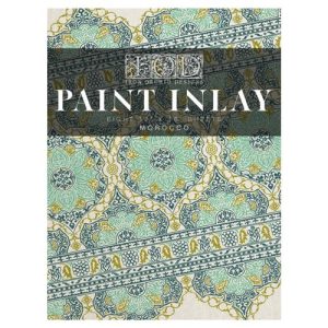 Paint Inlay Morocco - IOD_chalk paint_annie sloan_aube design