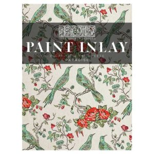 Paint Inlay Paradise - IOD_chalk paint_annie sloan_aube design