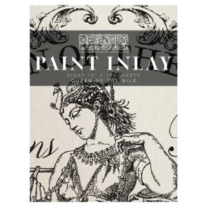 Paint Inlay Queen of the Nile - IOD_chalk paint_annie sloan_aube design