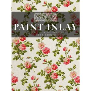 Paint Inlay Rose Chintz - IOD_chalk paint_annie sloan_aube design