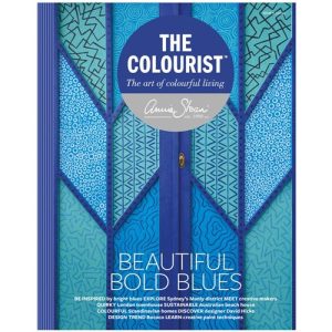 The Colourist Beautiful Bold Blues - livre_chalk paint_annie sloan_aube design