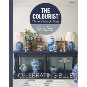 The Colourist Celebrating Blue - livre_chalk paint_annie sloan_aube design