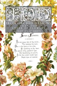 Lover of flowers A_transfert_IOD_aube design