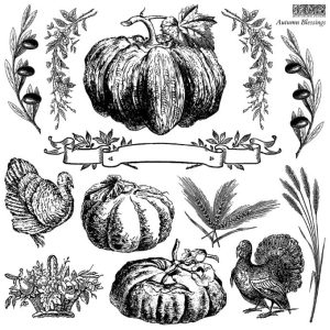 Autumn Blessings image_étampe_IOD_aube design