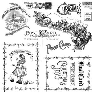 Christmas Post image_étampe_IOD_aube design